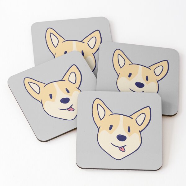 Item preview, Corgi Dog with Tongue Out designed and sold by emDesign123.
