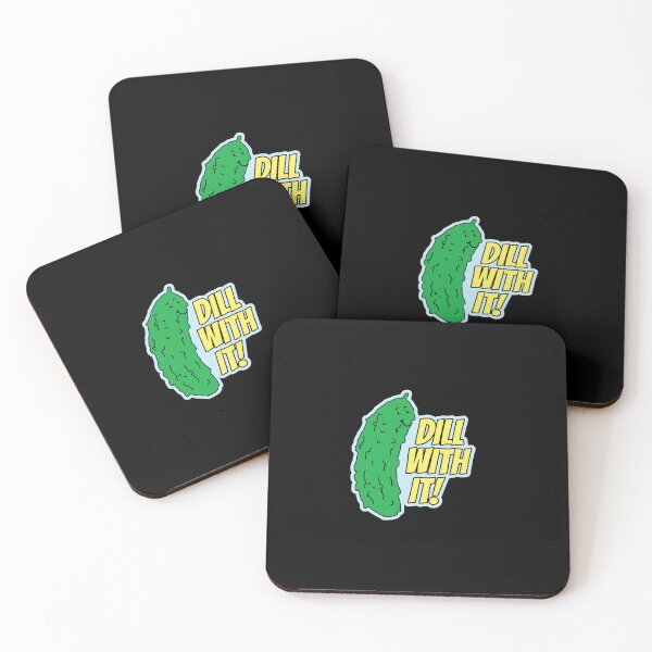 Item preview, Dill With It Funny Cucumber Saying  designed and sold by Housestore.