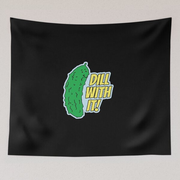 Item preview, Dill With It Funny Cucumber Saying  designed and sold by Housestore.