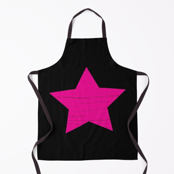 Item preview, In October we wear Pink Star breast cancer awareness - Hot Pink Retro Star Print  designed and sold by HStudioPrints.