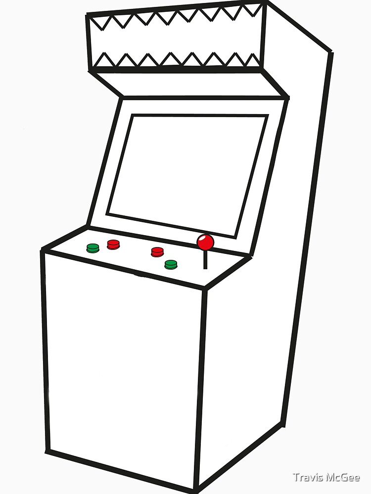 Arcade Machine T shirt For Sale By Bradlo Redbubble Arcade T arcade-machine-t-shirt-for-sale-by-bradlo-redbubble-arcade-t