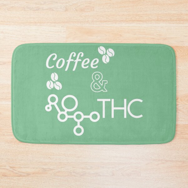 Item preview, Coffee and THC (in white) designed and sold by BlkBearyDesigns.