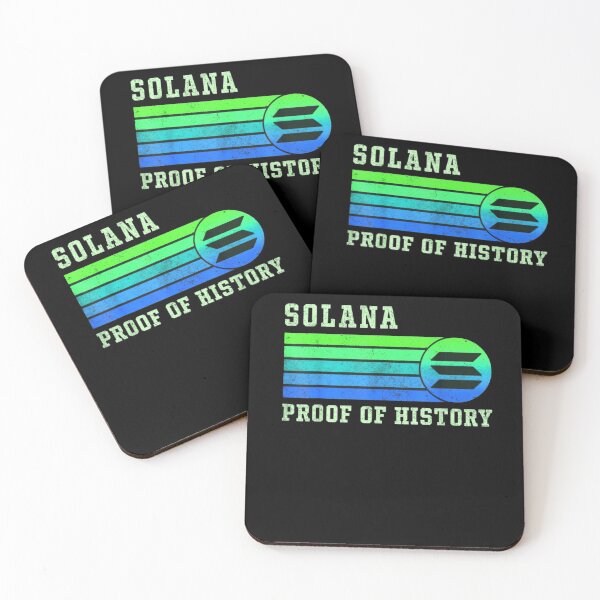 Item preview, Vintage Solana SOL Proof Of History Solana SOL Crypto T-Shirt designed and sold by spolayastore.