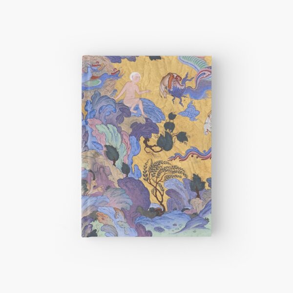 PERSIAN ART. Simurgh returning to nest to Zal and its chicks. Hardcover Journal