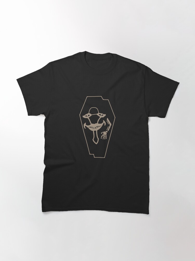 wish you were here coffin shirt