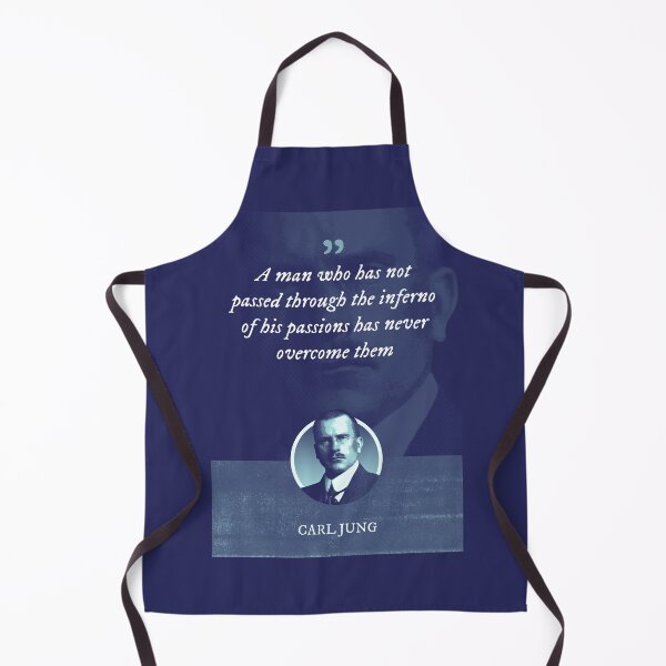 Item preview, Carl Jung - A man who has not passed through the inferno of his passions has never overcome them designed and sold by Syahrasi.