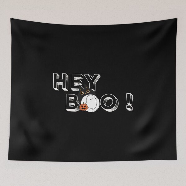 Item preview, HEY BOO! Cute Halloween Ghost  Classic T-Shirt designed and sold by JewellKuhn.