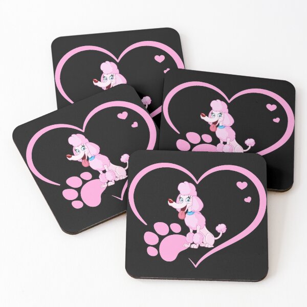 Item preview, Oodles Of Poodles, Cute Pink Poodle designed and sold by MamaSweetea.