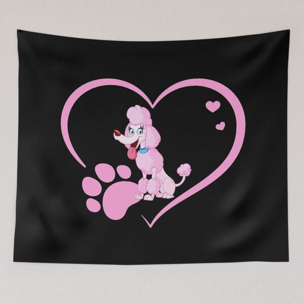 Item preview, Oodles Of Poodles, Cute Pink Poodle designed and sold by MamaSweetea.