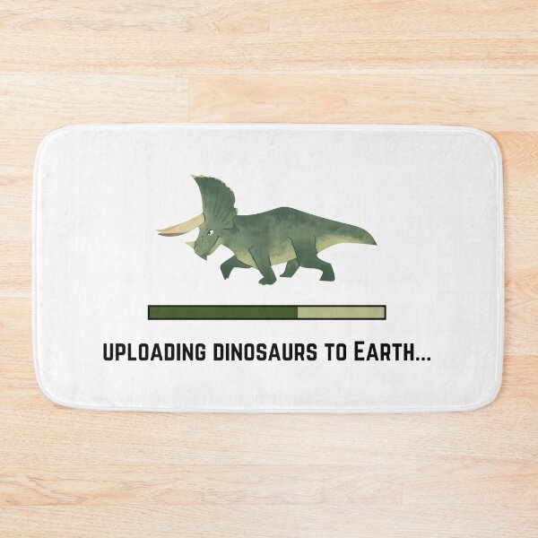 Item preview, Uploading Dinosaurs to Earth Kids (Green Triceratops) designed and sold by chloeinca.