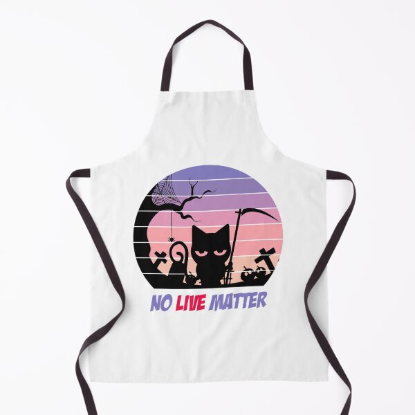 Item preview, Horror Reaper Cat No Lives Matter Creepy Essential T-Shirt designed and sold by JewellKuhn.