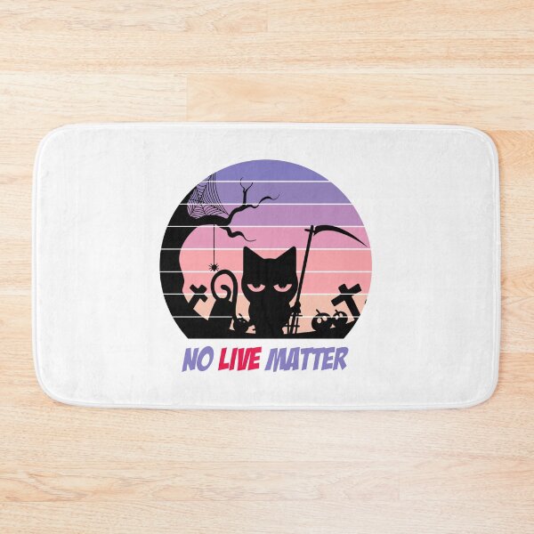 Item preview, Horror Reaper Cat No Lives Matter Creepy Essential T-Shirt designed and sold by JewellKuhn.