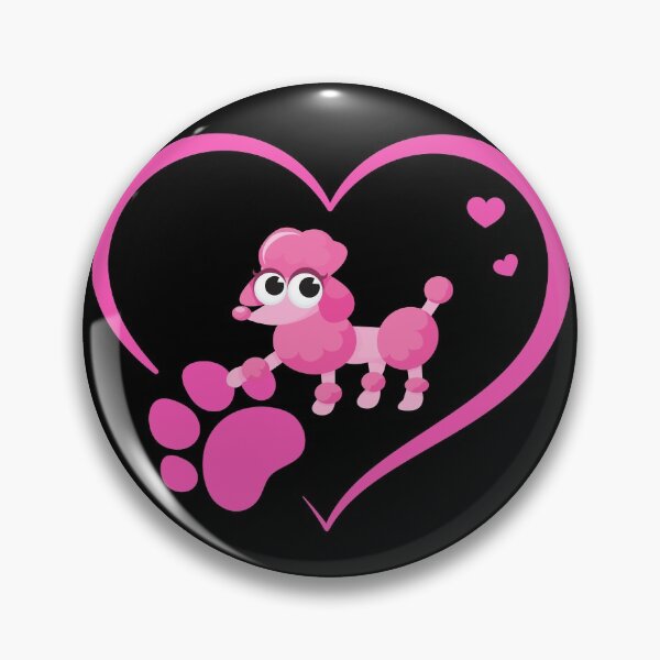 Item preview, Oodles Of Poodles, Cute Pink Poodle designed and sold by MamaSweetea.