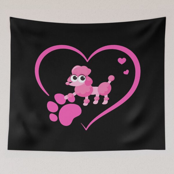 Item preview, Oodles Of Poodles, Cute Pink Poodle designed and sold by MamaSweetea.