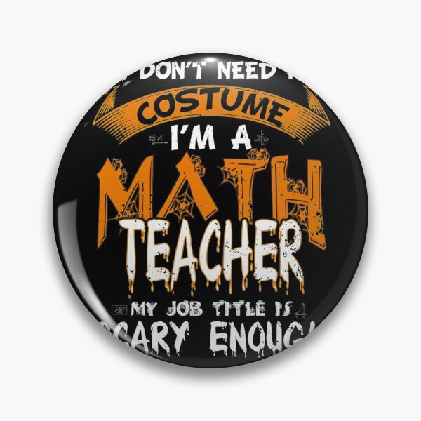 Item preview, I Don&x27;t Need A Costume I&x27;m A Math Teacher halloween Gift  Tri-blend T-Shirt designed and sold by JewellKuhn.