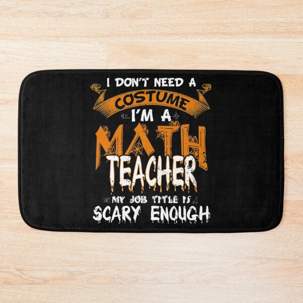 Item preview, I Don&x27;t Need A Costume I&x27;m A Math Teacher halloween Gift  Tri-blend T-Shirt designed and sold by JewellKuhn.