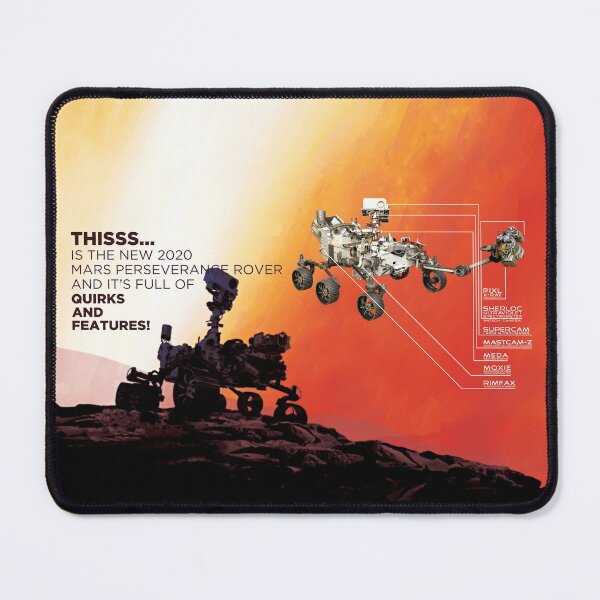 Item preview, Mars 2020 Perseverance Rover Nasa Mission designed and sold by artColourized.