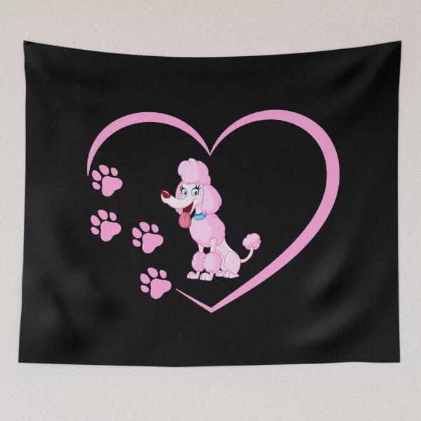 Item preview, Oodles Of Poodles, Cute Pink Poodle designed and sold by MamaSweetea.