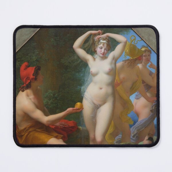 Aperçu de l'œuvre Le jugement de Paris par le baron Jean Baptiste Regnault, français, 1812 créée et vendue par Shapes-Mania.