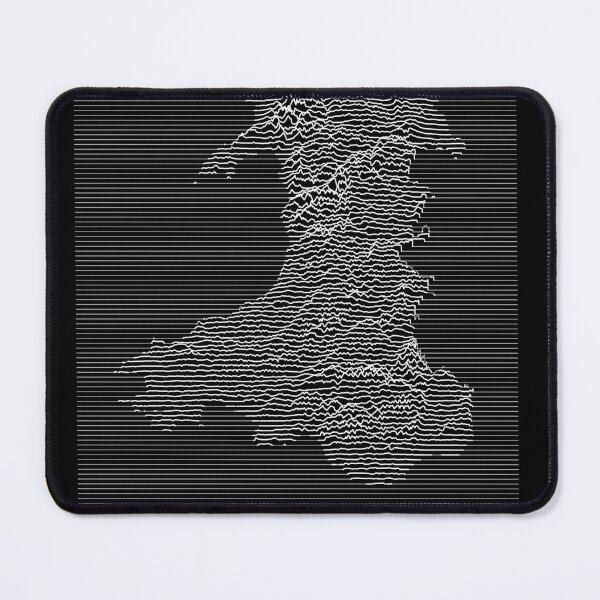 Item preview, Wales Joy Division map designed and sold by joewdavies.