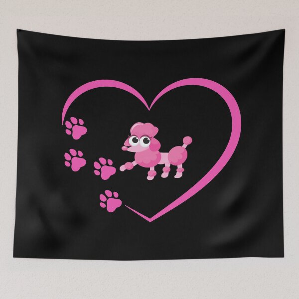 Item preview, Oodles Of Poodles, Cute Pink Poodle designed and sold by MamaSweetea.