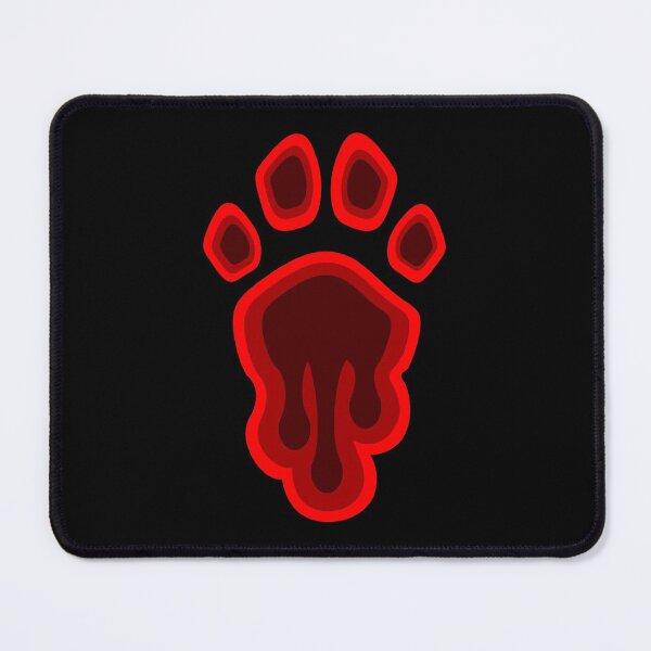 Item preview, Dog Footprint with Dripping Effect designed and sold by KheinJohn.