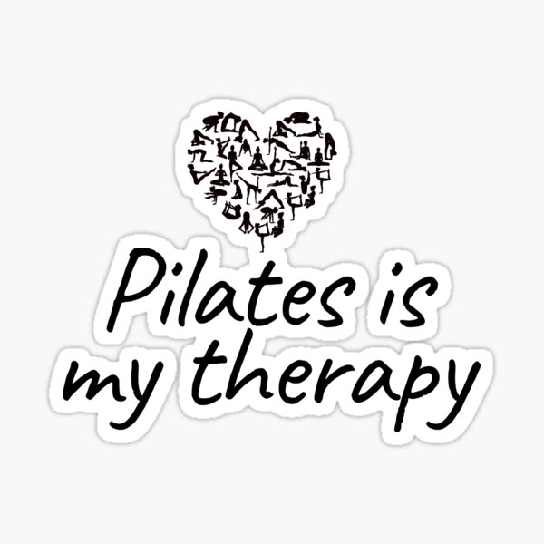 Pilates Quote Flexible Spine Workout Gift' Sticker
