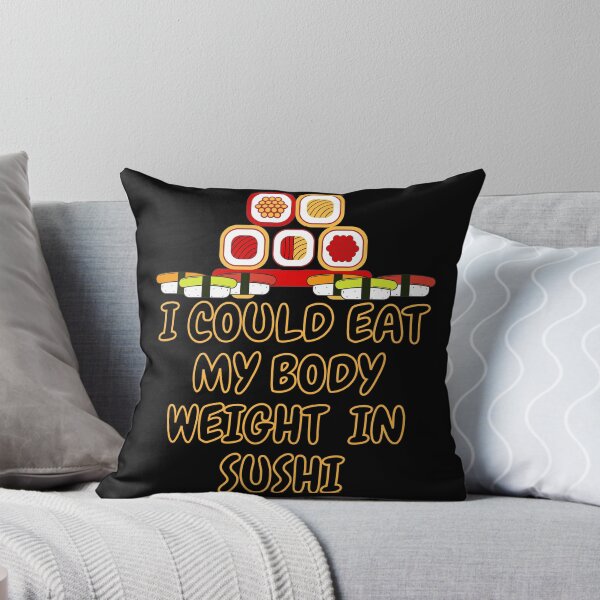 Item preview, Ton Ton Sushi seafood lover delicious sushi rolls designed and sold by Harshler-Art.