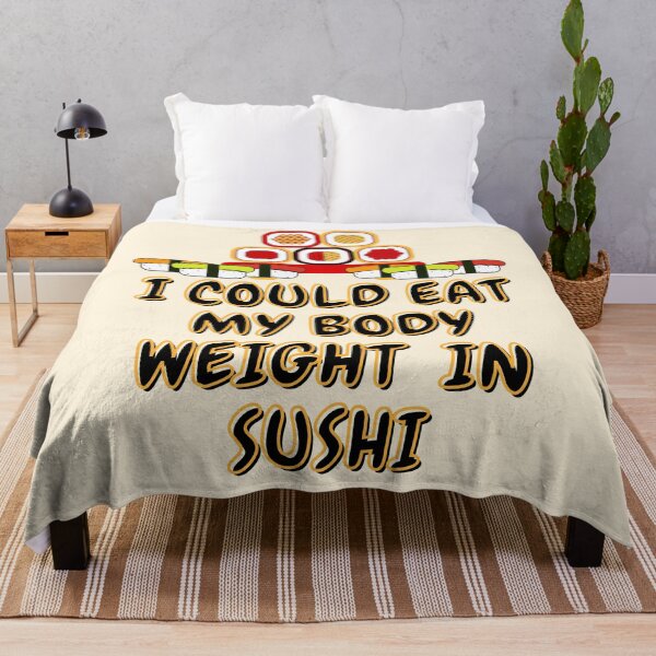 Item preview, Ton Ton Sushi seafood lover delicious sushi rolls designed and sold by Harshler-Art.