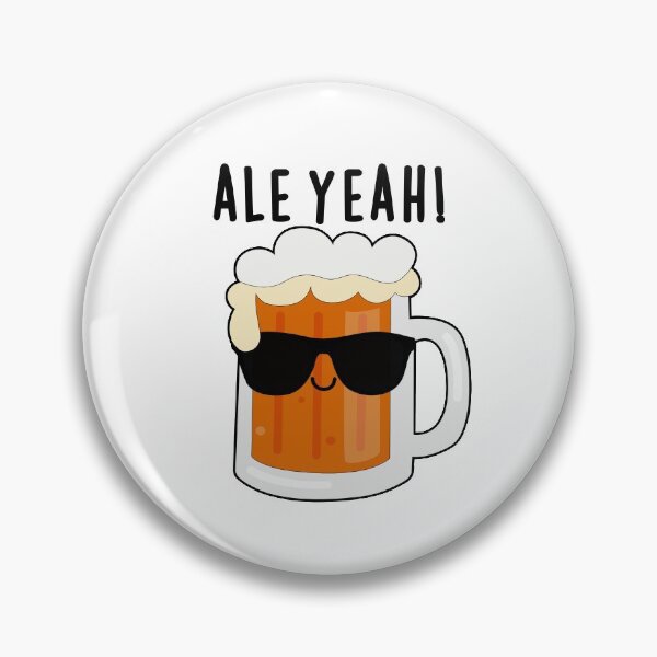 Item preview, Ale Yeah Funny Beer Puns designed and sold by punnybone.