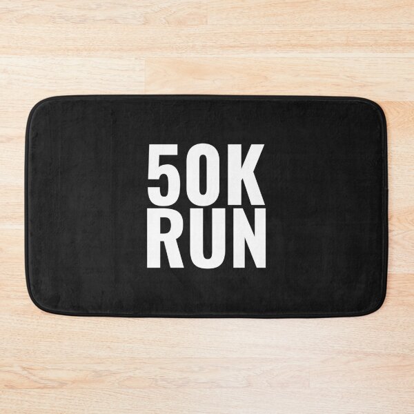 Item preview, 50k Running Champion, Running Goals designed and sold by Minimalist Quotes and Sayings.