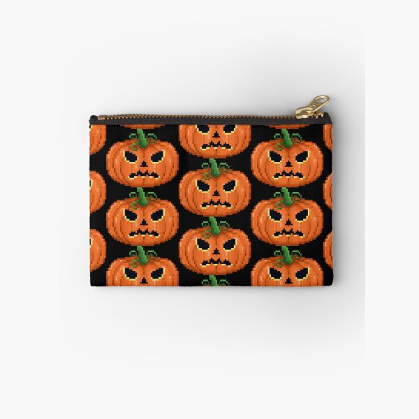 Item preview, Pixel Art Scary Halloween Pumpkin  designed and sold by TakoyakiTech.