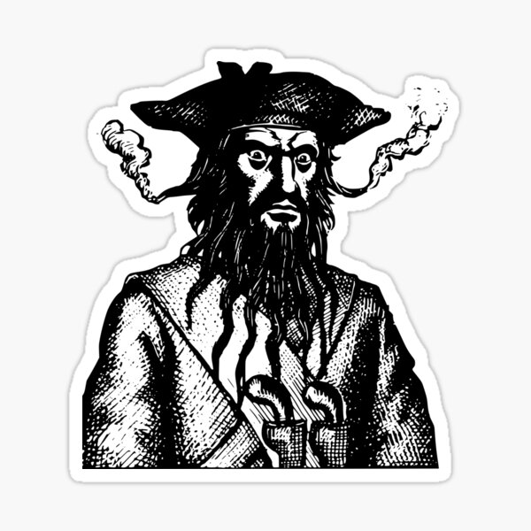 Item preview, Blackbeard - The Original Pirate designed and sold by Heyyoustudio.