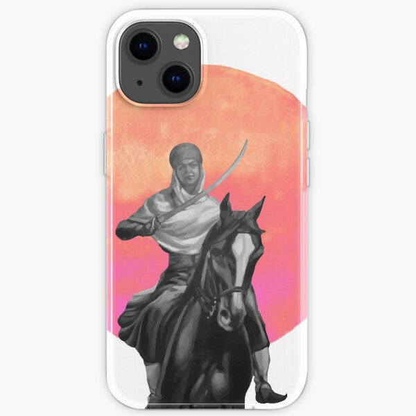 Mai Bhago - Female Sikh Warrior iPhone Soft Case