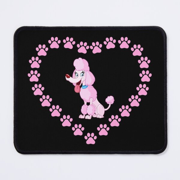 Item preview, Oodles Of Poodles, Cute Pink Poodle designed and sold by MamaSweetea.