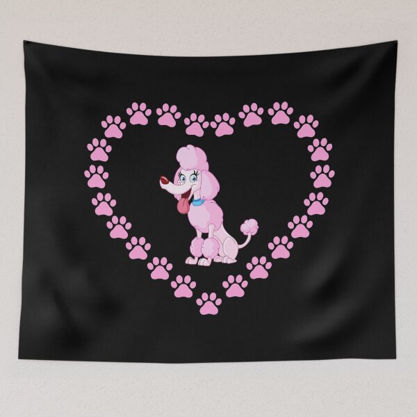 Item preview, Oodles Of Poodles, Cute Pink Poodle designed and sold by MamaSweetea.