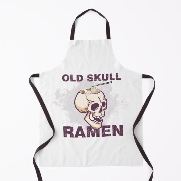 Item preview, OLD "SKULL" RAMEN - kawaii japanese anime skeleton ramen designed and sold by Art-Tease.
