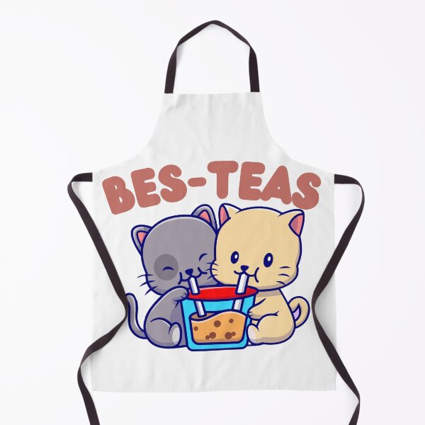 Item preview, Cute Cats Drinking Boba Bubble Tea - Bes-Teas designed and sold by HROC.