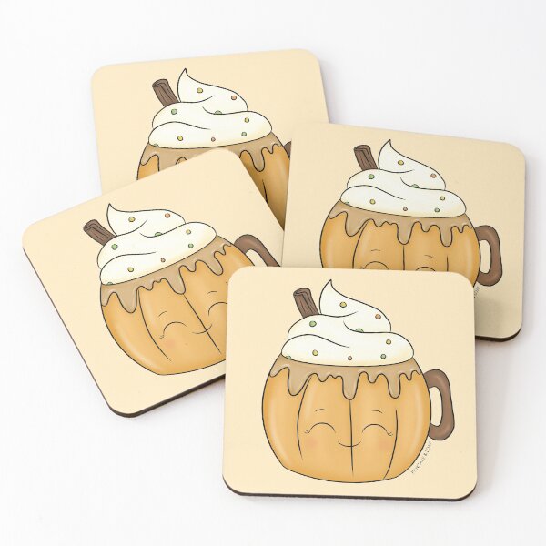 Item preview, Happy Pumpkin Spice Latte designed and sold by PancakeAndLoaf.