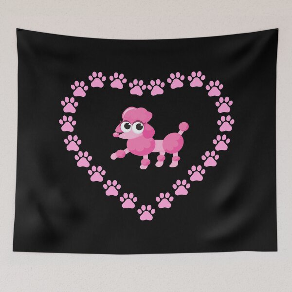 Item preview, Oodles Of Poodles, Cute Pink Poodle designed and sold by MamaSweetea.
