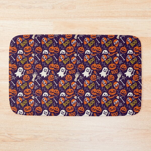 Item preview, Flat Halloween Pattern designed and sold by SamirElh77.