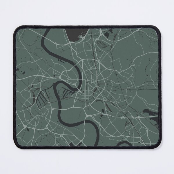 Item preview, Düsseldorf Germany Map designed and sold by mertcanglz.