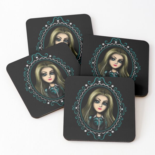 Item preview, Alice in Wonderland Gothic Version Cameo designed and sold by DeneboArt.