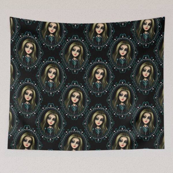 Item preview, Alice in Wonderland Gothic Version Cameo designed and sold by DeneboArt.