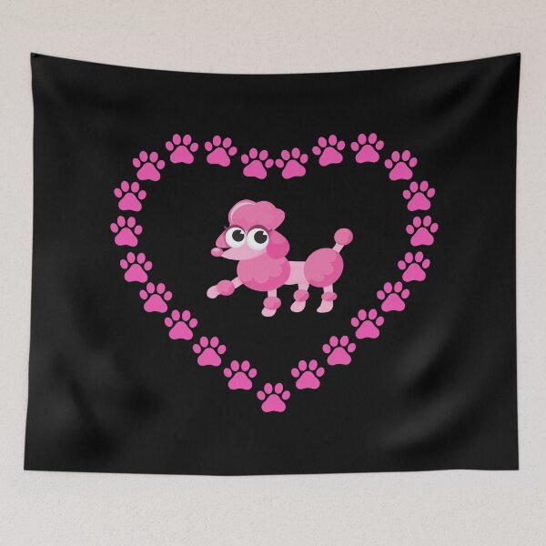 Item preview, Oodles Of Poodles, Cute Pink Poodle designed and sold by MamaSweetea.