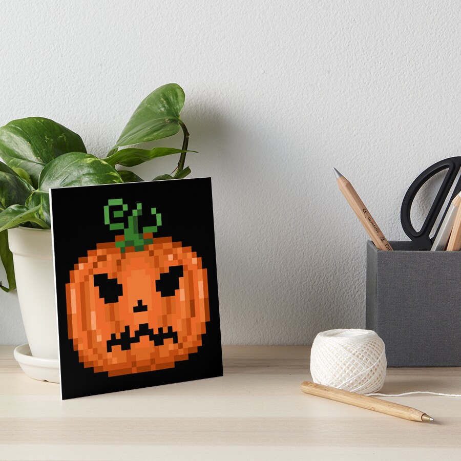 Scary Halloween Pumpkin print Gift For Halloween Party Digital Art by Art  Frikiland - Pixels