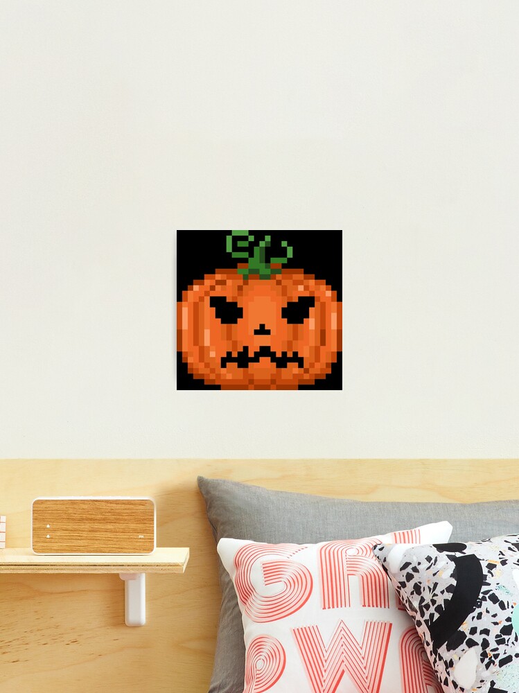 Pixel Halloween Pattern Pillows | LookHUMAN