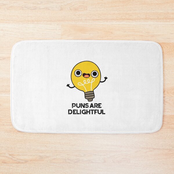 Item preview, Puns Are Delightful Funny Bulb Puns  designed and sold by punnybone.
