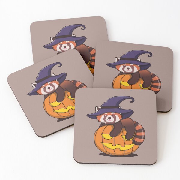 Item preview, Cute Red Witch On The Pumpkin designed and sold by Luan Huynh.