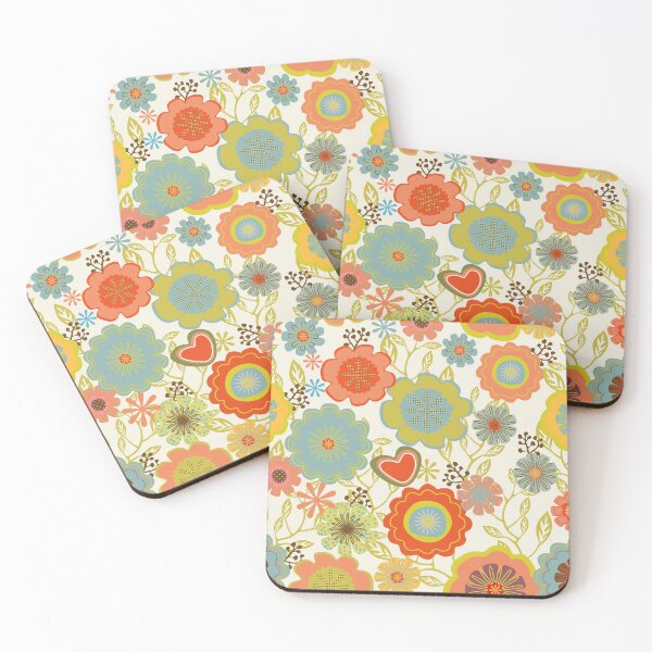 Item preview, colorful flowers designed and sold by artbyrosse.
